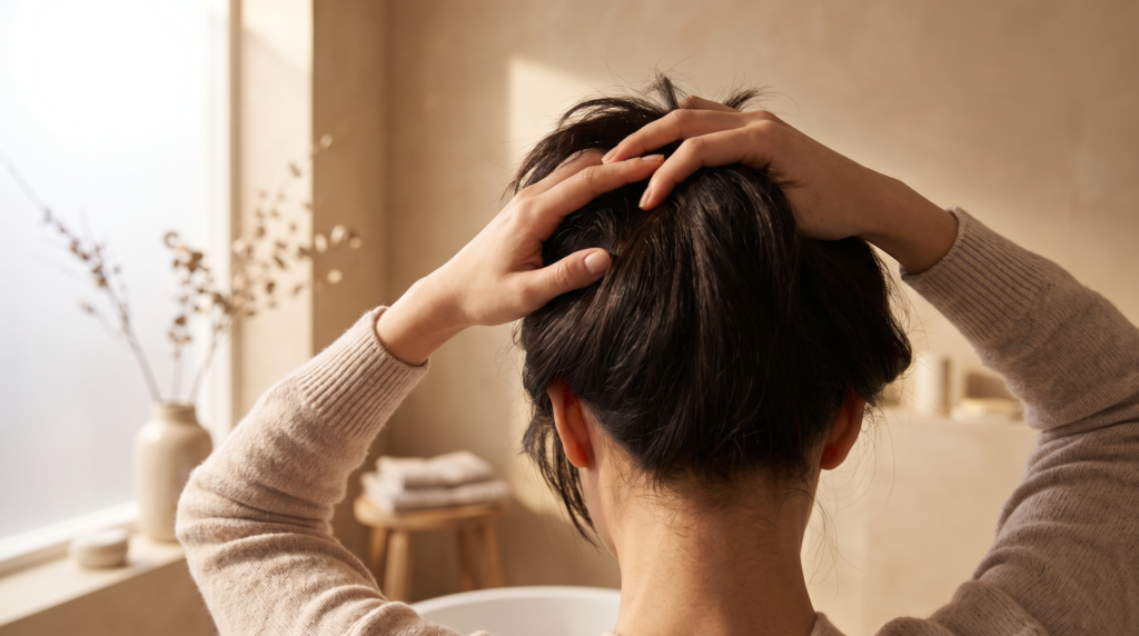 Cheveux qui regraissent vite l'été : pourquoi et que faire